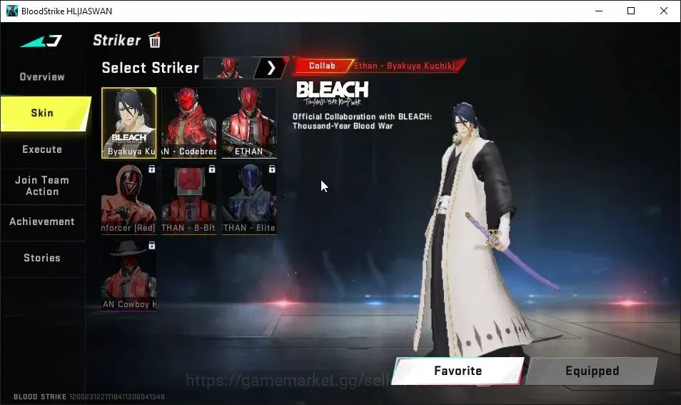 Blood Strike Accounts ASIA|ETERNAL DEagle|Collab TokRev[FN2000,JACK]|Col image 4
