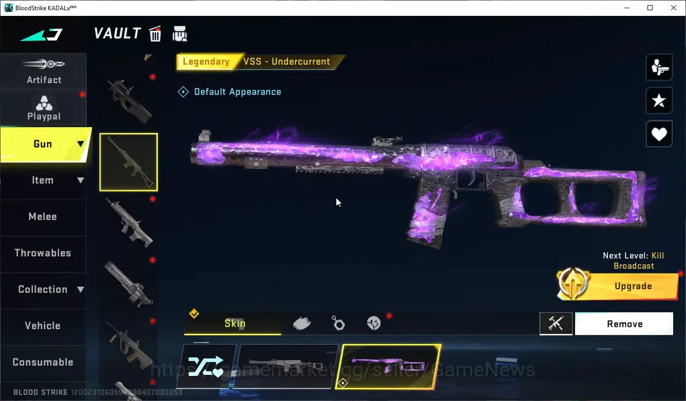 Blood Strike Accounts Others ASIA|Eternal M700-Seraph|4 ULTRA(Alondra,Volt,URB,Thompson),3 10