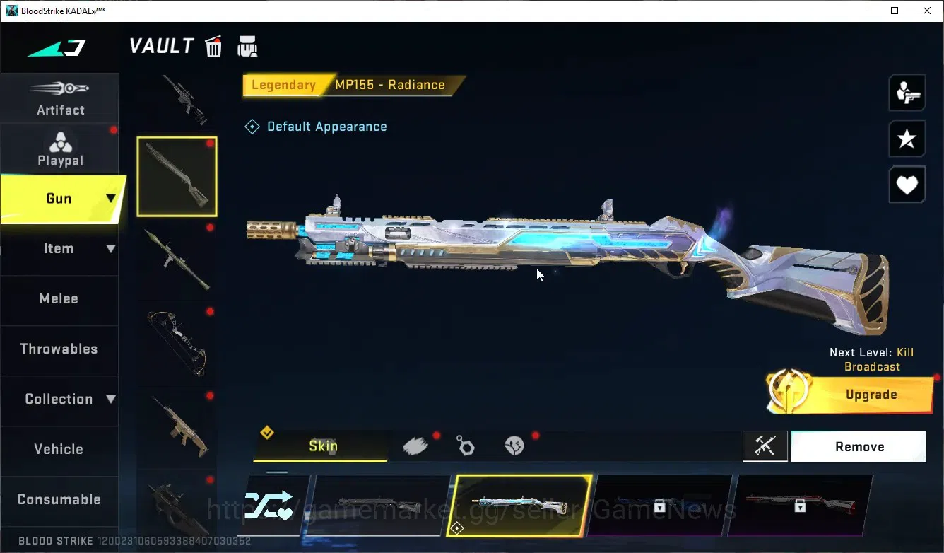 Blood Strike Accounts Others ASIA|Eternal M700-Seraph|4 ULTRA(Alondra,Volt,URB,Thompson),3 9