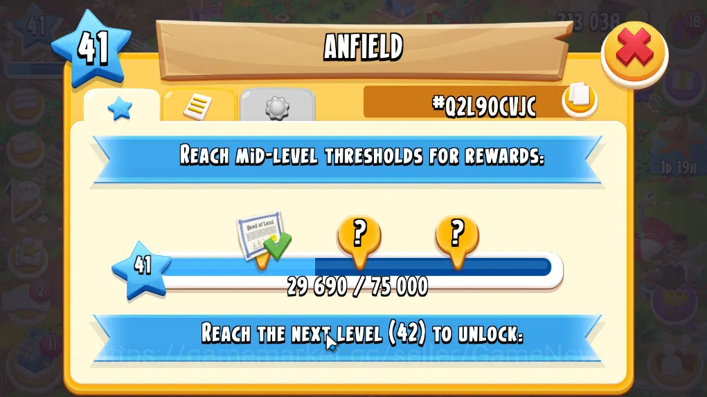 Hay Day Accounts Level 41 | Barn Storage 1100 + Silo Storage 625 | 313k Coins, 28 Diamonds |CN ON|Log Supercell ID|Take 10