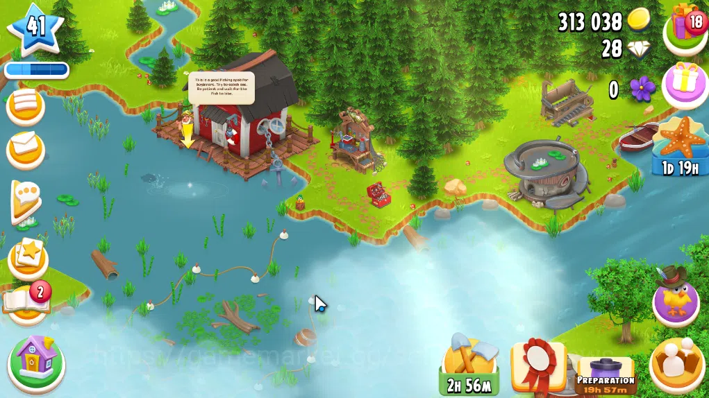 Hay Day Accounts Level 41 | Barn Storage 1100 + Silo Storage 625 | 313k Coins, 28 Diamonds |CN ON|Log Supercell ID|Take 5