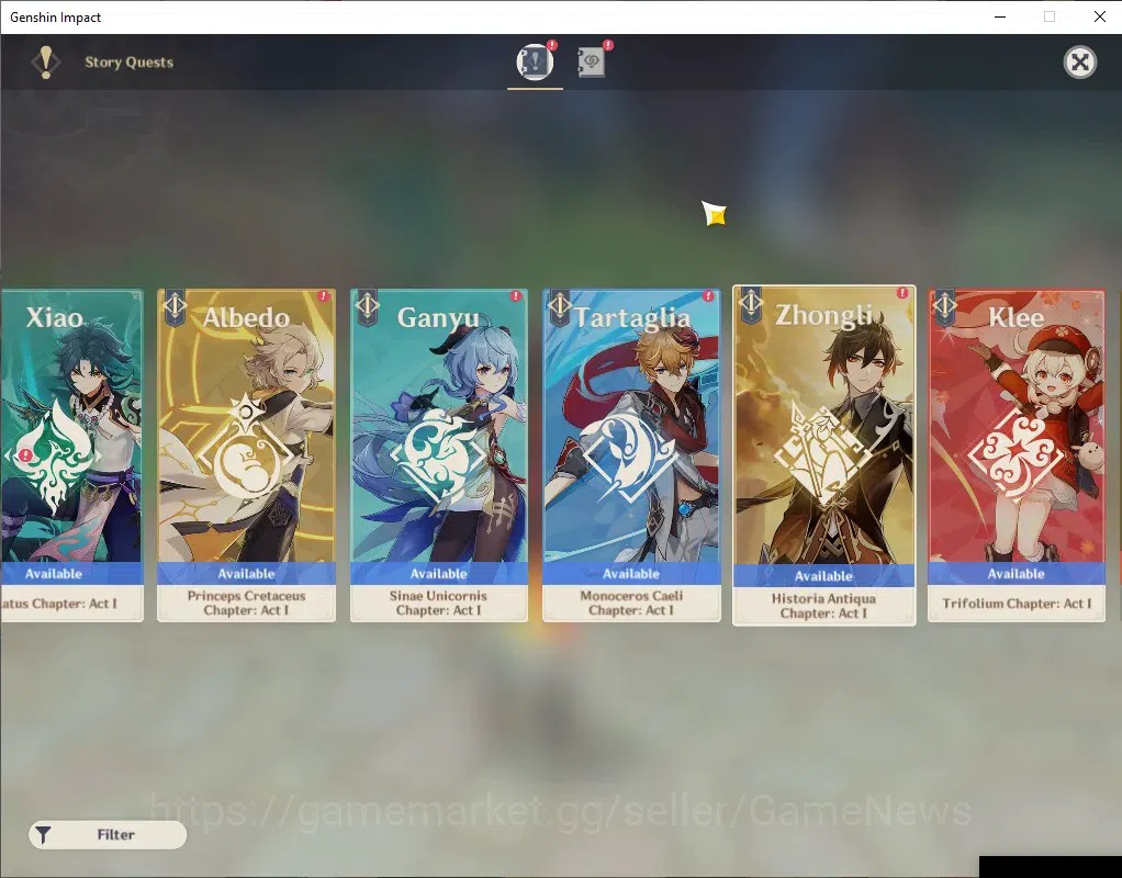 Genshin Impact Accounts ASIA | AR 48 | 1 Limited (ArlecchinoC1) + Skyward image 16