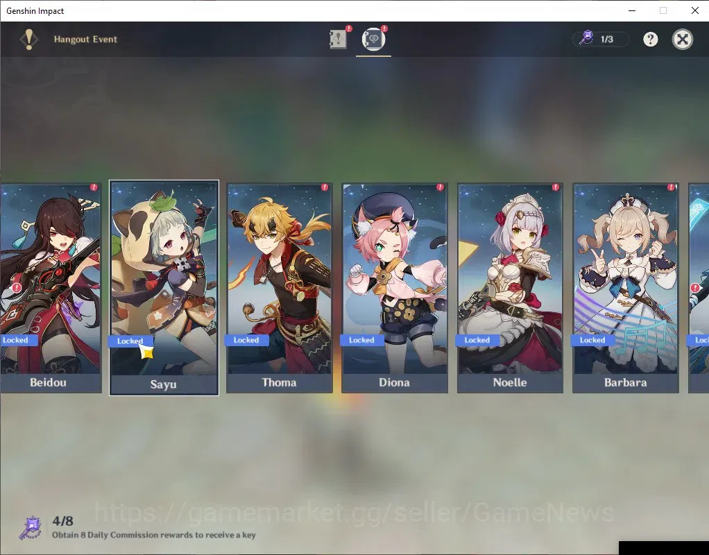 Genshin Impact Accounts ASIA | AR 48 | 1 Limited (ArlecchinoC1) + Skyward image 17