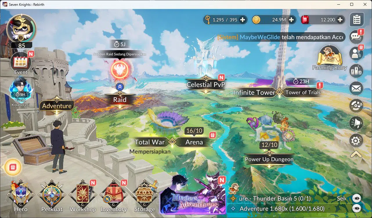 Seven Knights Re:Birth Accounts [Re:BIRTH] 3 Ex-7k [Gelidus,Fai,Juri+Skin] & 11 TC image 3