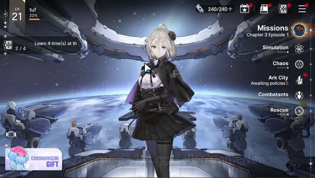 Chaos Zero Nightmare Accounts GLOBAL Verif|Lv21 | Mid game Rin,Kayron,Veronica,C image 1