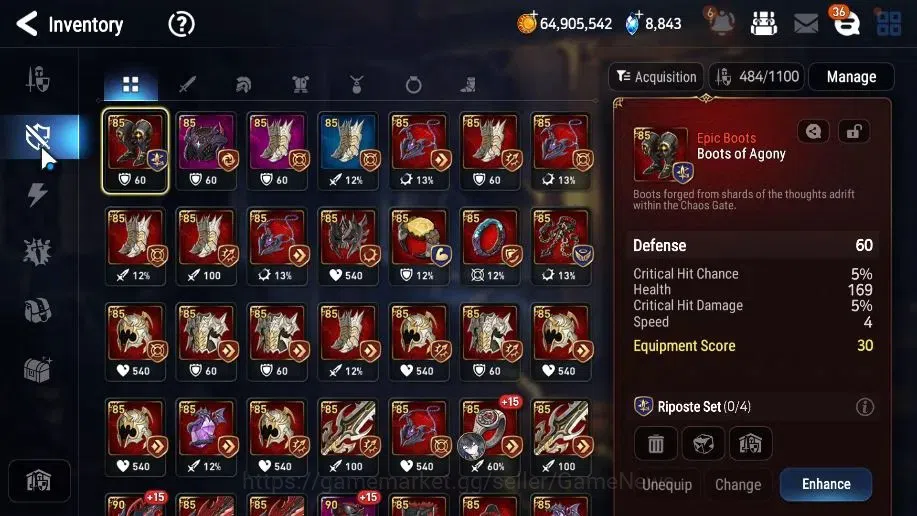 Epic Seven Accounts High-End GLOBAL Verif|20 ML(Notos,LOT Scales,SN Yulha,Harseti,RnL)+Estele,Setsuka,Rinak,Etc|AUTO ALL 17