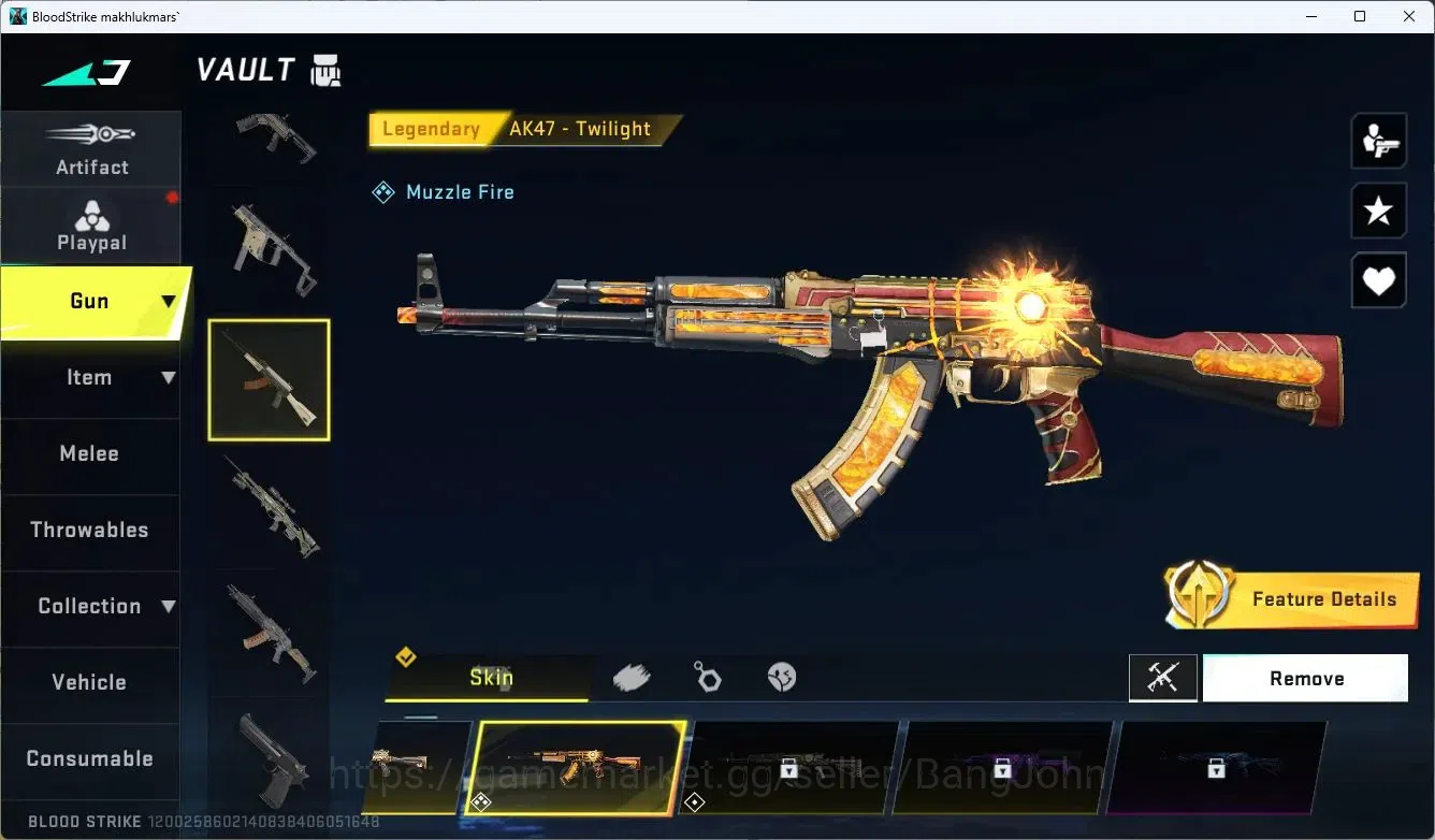 Blood Strike Accounts ASIA | TR: MCX | 1 ULTRA MELEE |1 ULTRA Ran| 1 ULT image 10
