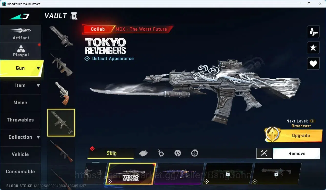 Blood Strike Accounts ASIA | TR: MCX | 1 ULTRA MELEE |1 ULTRA Ran| 1 ULT image 2