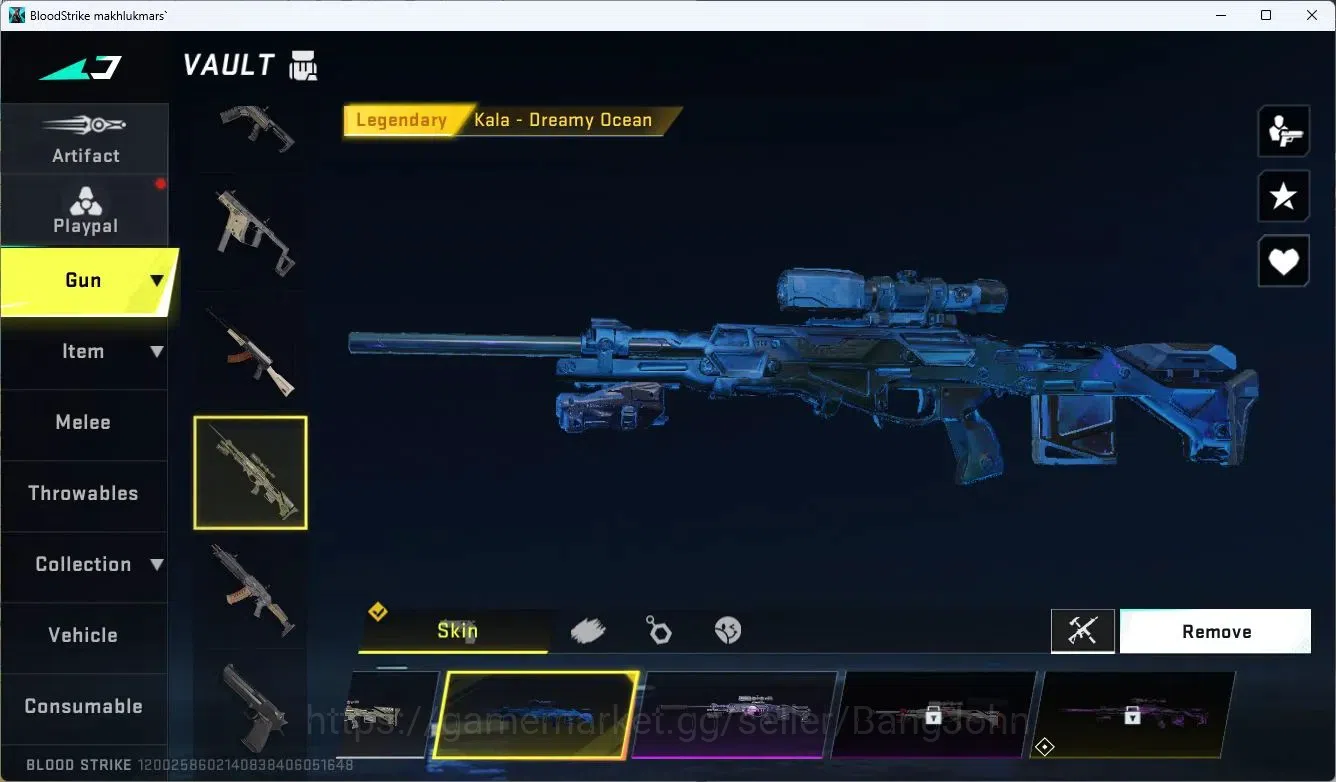 Blood Strike Accounts ASIA | TR: MCX | 1 ULTRA MELEE |1 ULTRA Ran| 1 ULT image 9