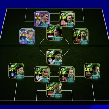 eFootball Accounts Legends & Iconic Players EFOOTBALL DREAM ACCOUNT | EPIC KARL HEINZ RUMMEINEGE,V GYOKERES,J CRUYFF,F