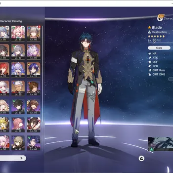 Honkai Star Rail Accounts Others Asia|TL 68|1 GC|2,4k Jade+15 SPass|10 Limited(Hyacine,Sunday,Blade)+Sign RMei E1,Castorice