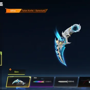 Blood Strike Accounts Collab Skin ASIA | Eternal Gun: MP7-Tidesong|Ultra Melee: Talon Knife-Sanctum|1 Collab Gun|4 Ultra
