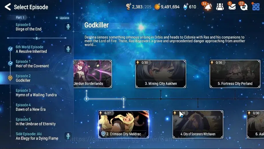 Epic Seven Accounts Global Unverif|New Era|3 ML(Dark Diene,Remnant Vio image 20