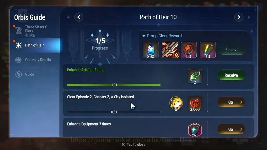Epic Seven Accounts Global Unverif|New Era|3 ML(Dark Diene,Remnant Vio image 4