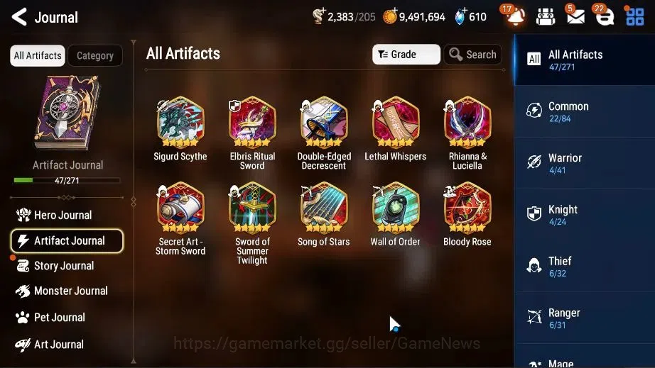 Epic Seven Accounts Global Unverif|New Era|3 ML(Dark Diene,Remnant Vio image 8