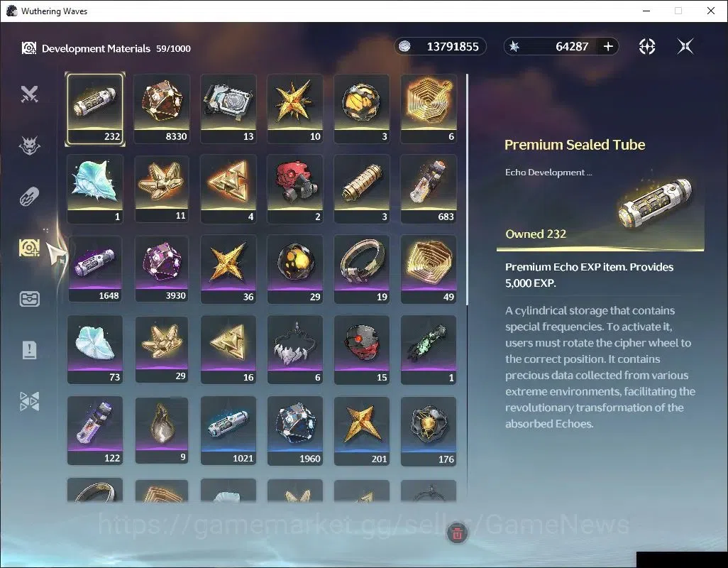 Wuthering Waves Accounts EU|UL 47|Ready Gacha|64k Astrite+125 Lustrous+12 R image 6