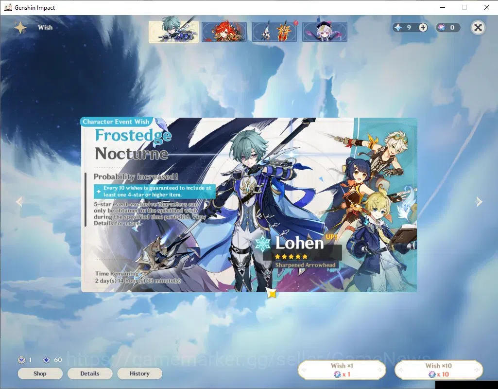 Genshin Impact Accounts ASIA|AR 55|Rate On|3 Limited + 2 (*5 Weapon)|Ayaka image 10