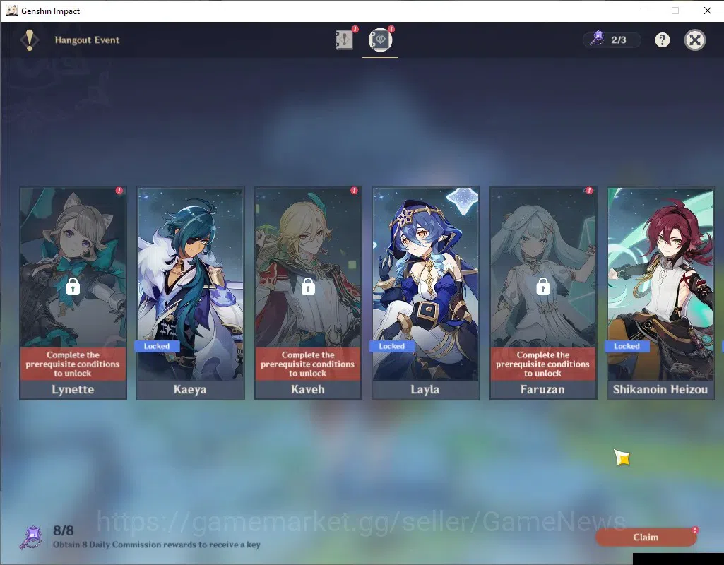 Genshin Impact Accounts ASIA|AR 55|Rate On|3 Limited + 2 (*5 Weapon)|Ayaka image 19