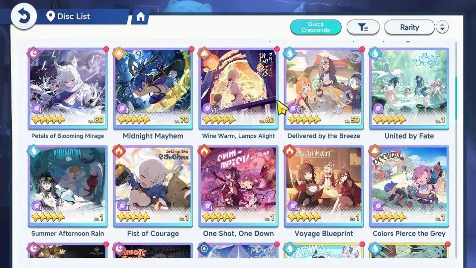 Stella Sora Accounts GLOBAL Lv40| 46k Stellanite|12 SSR 5 Limited [Otoh image 9