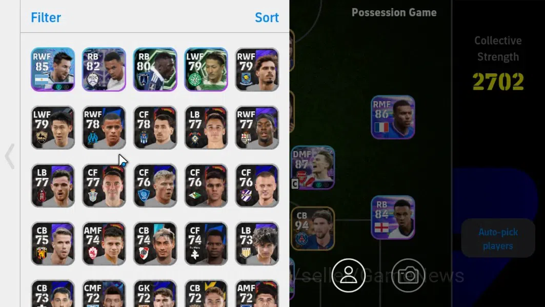 eFootball Accounts Android|Showtime Joan Garcia,Martin Odegaard,Lione image 2