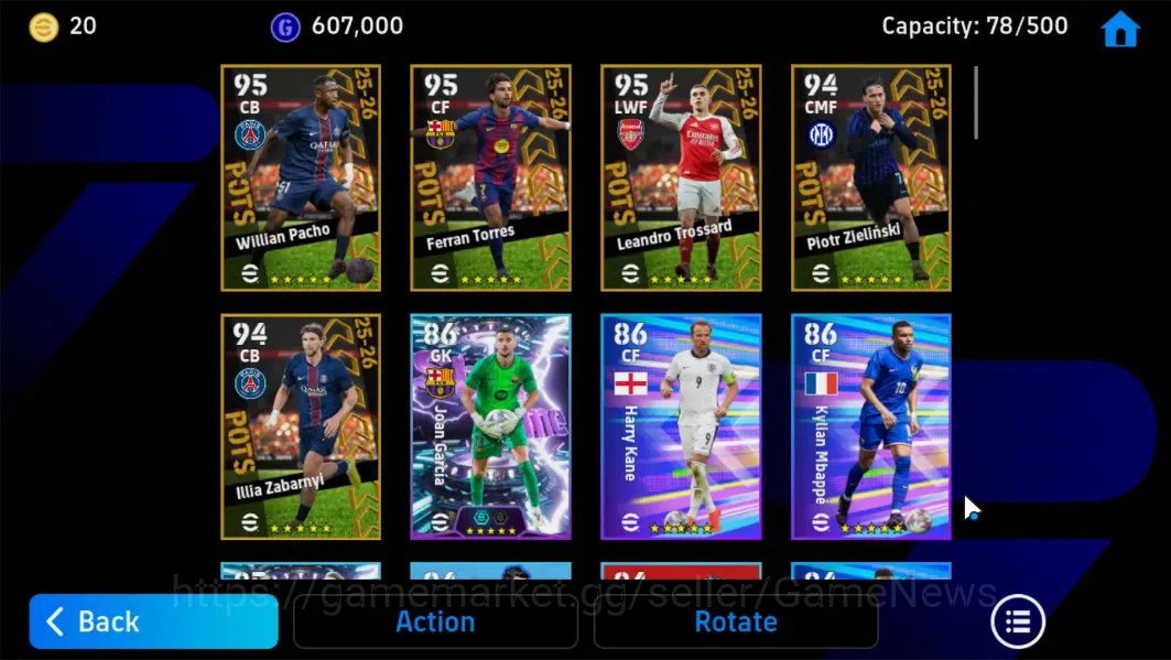 eFootball Accounts Android|Showtime Joan Garcia,Martin Odegaard,Lione image 4