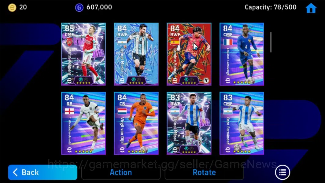 eFootball Accounts Android|Showtime Joan Garcia,Martin Odegaard,Lione image 5