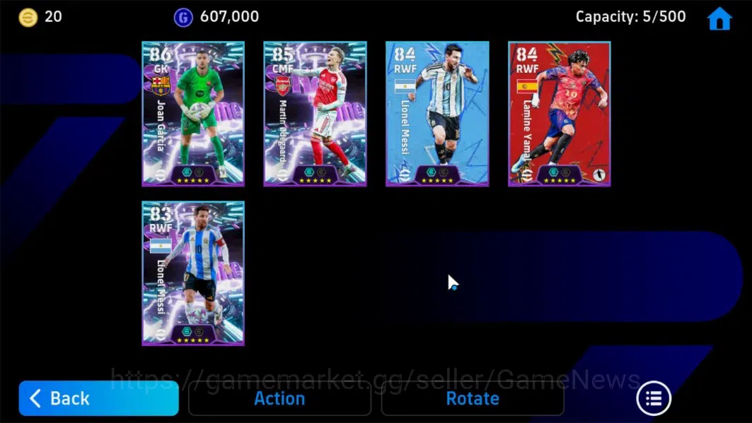 eFootball Accounts Android|Showtime Joan Garcia,Martin Odegaard,Lione image 6