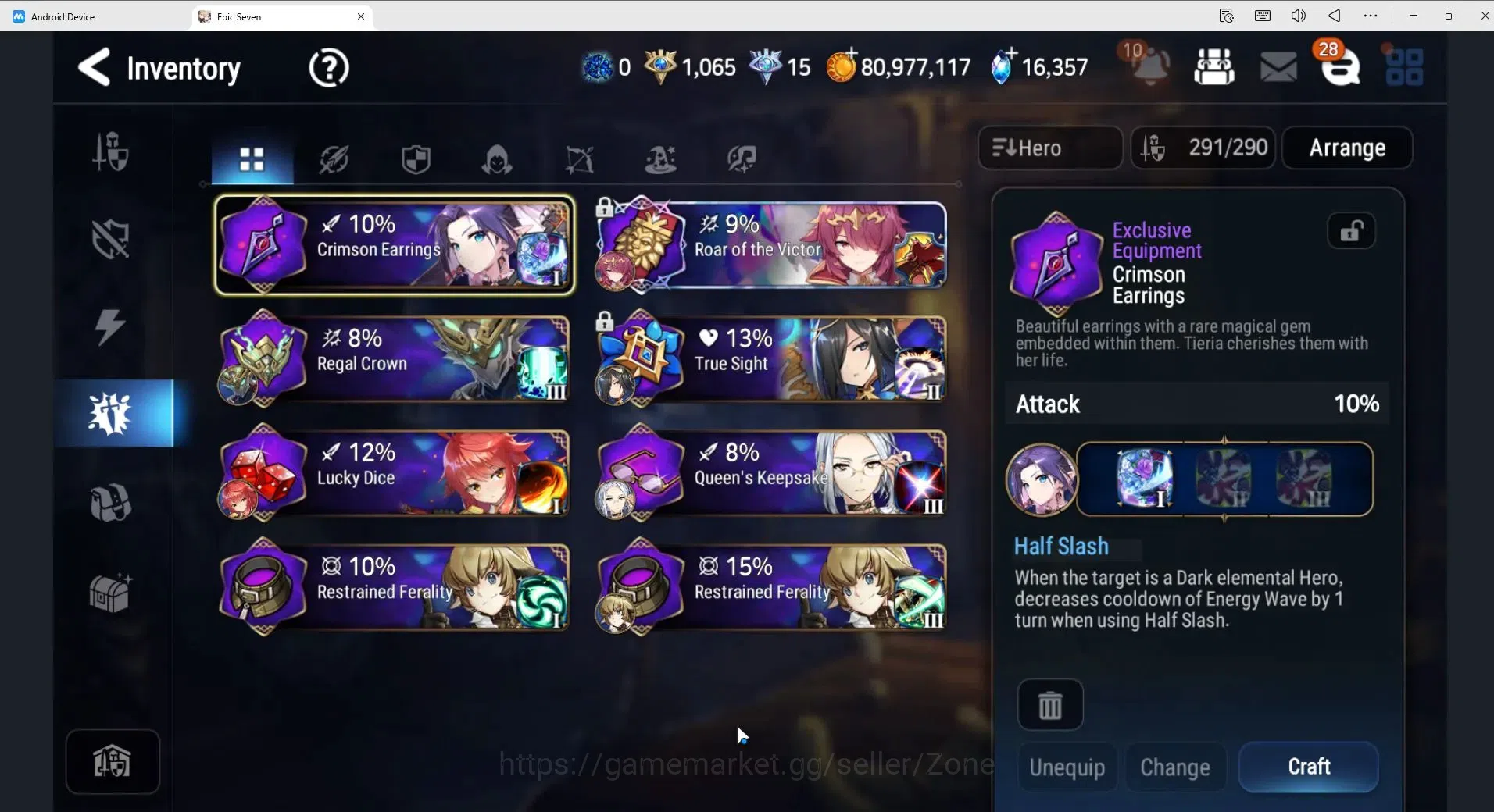 Epic Seven Accounts Limited Hero Global|14ML (Straze, Arby, AYufine Etc.)|PoH ON|SS 16.3K|Eye of Abyss Fumyr Limited 18