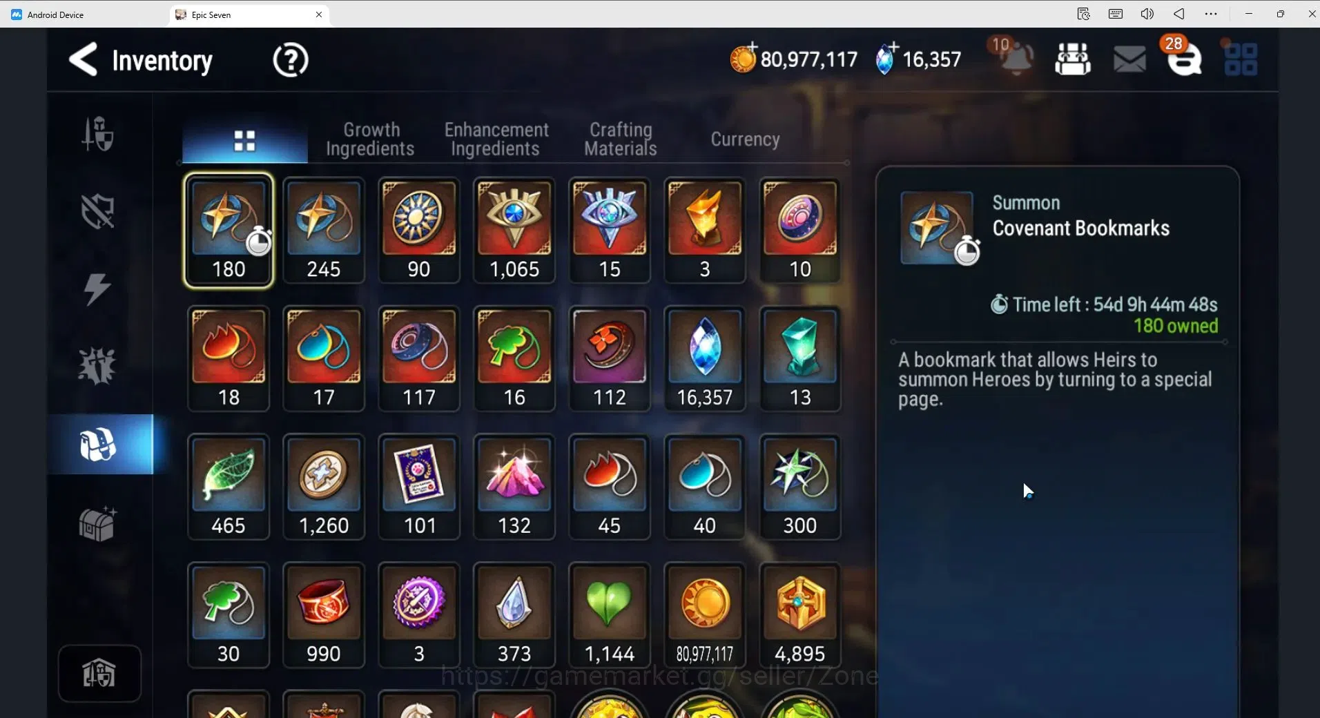 Epic Seven Accounts Limited Hero Global|14ML (Straze, Arby, AYufine Etc.)|PoH ON|SS 16.3K|Eye of Abyss Fumyr Limited 19