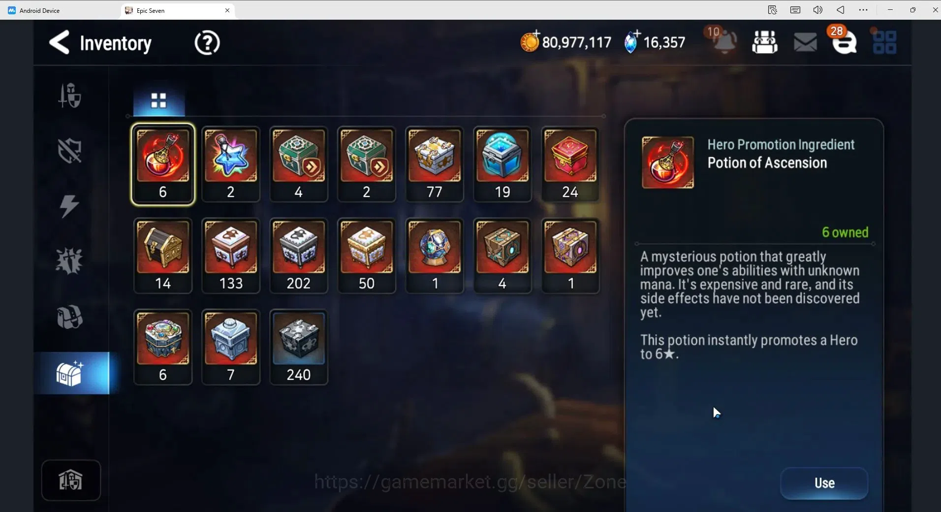 Epic Seven Accounts Limited Hero Global|14ML (Straze, Arby, AYufine Etc.)|PoH ON|SS 16.3K|Eye of Abyss Fumyr Limited 20