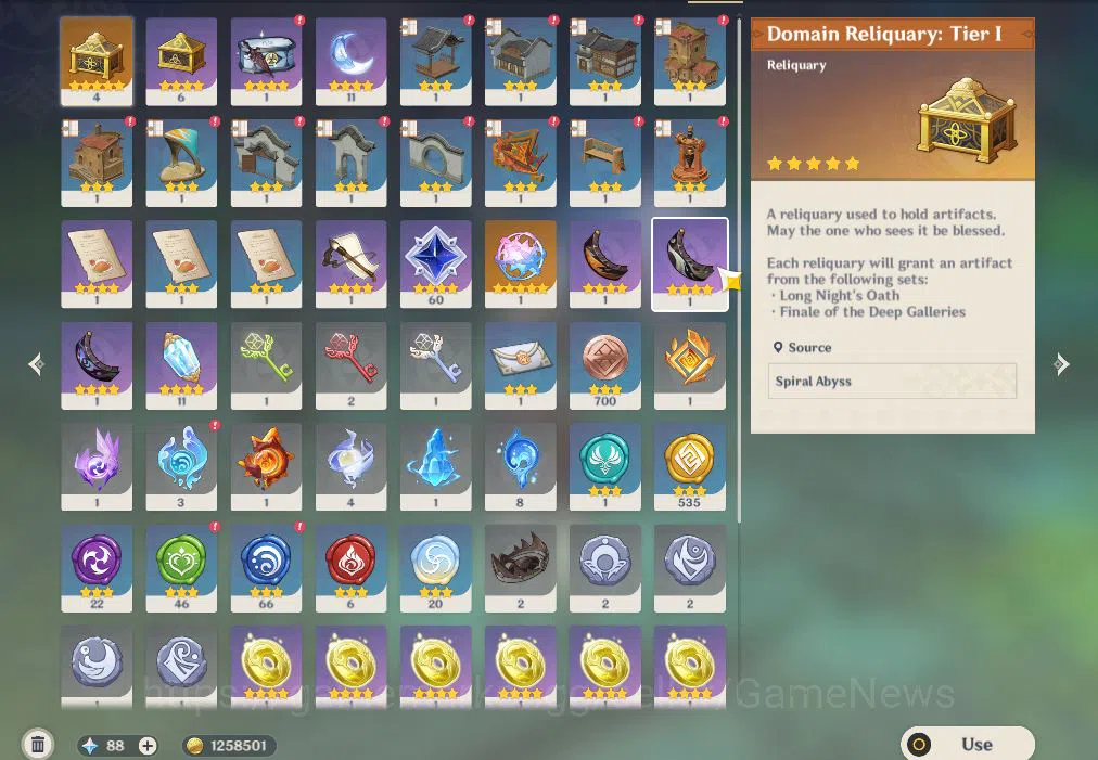 Genshin Impact Accounts ASIA|AR 57|10Limited+5(*5Weapon)|Clorinde,Xilonen+ image 11
