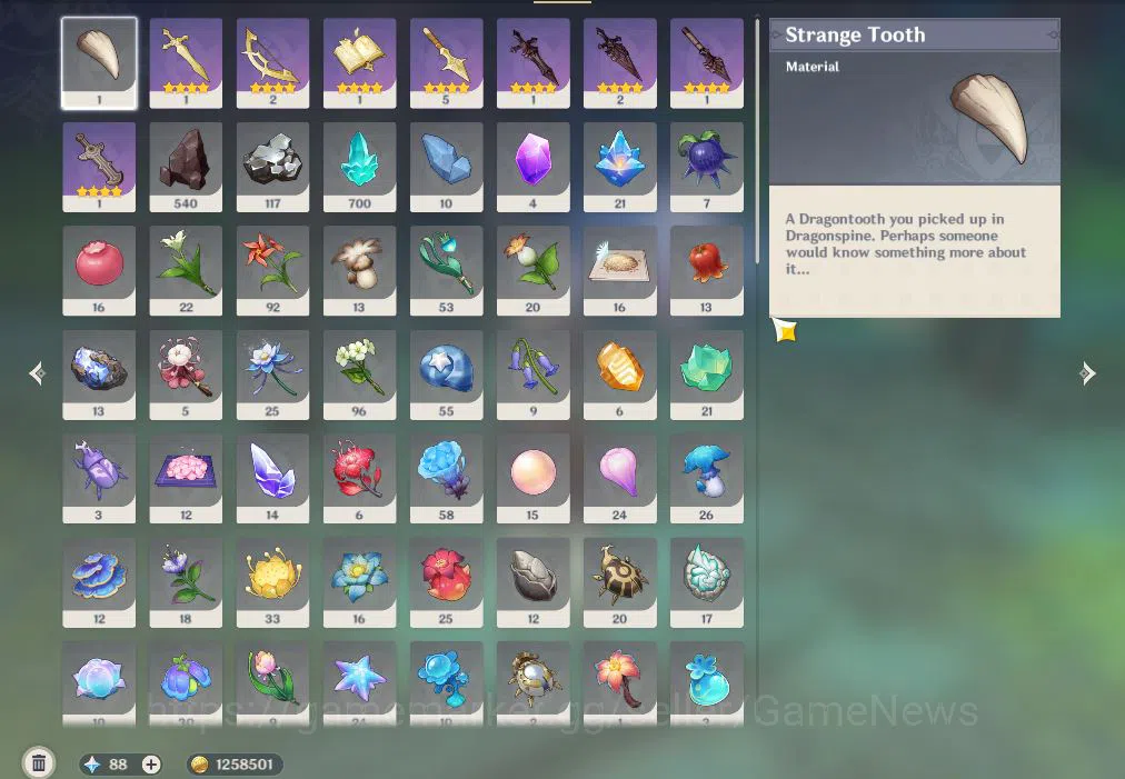 Genshin Impact Accounts ASIA|AR 57|10Limited+5(*5Weapon)|Clorinde,Xilonen+ image 9