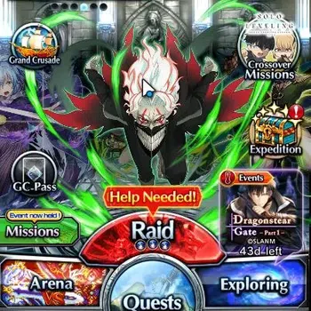 Grand Summoners End-Game Global|Rank 134|27 Ascend 10 TW|(2x Okarun,Shirou, image 1