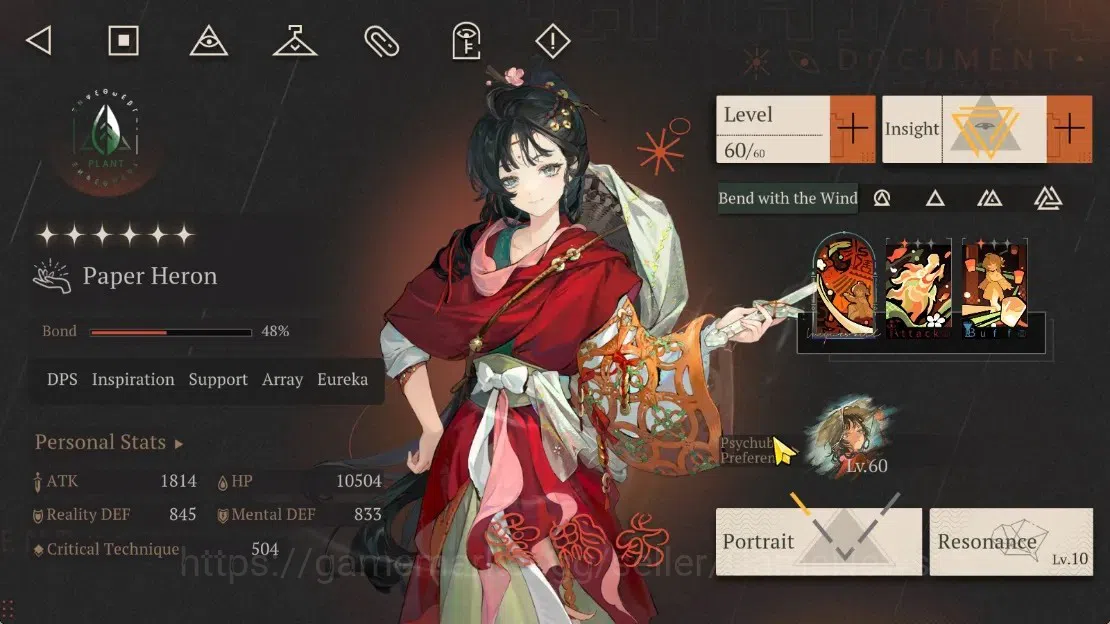 Reverse: 1999 Accounts Midgame GLOBAL|Lv54|11*6Crew(3Limit)|CD 36K|[Paper HeronP1,Liang YueP1,LucyP1]+Psy,Cheng 4