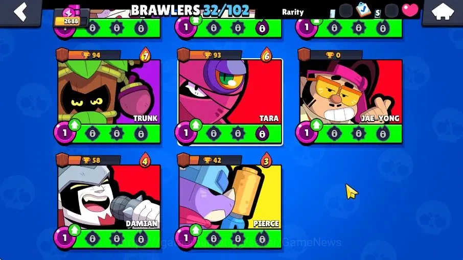 Brawl Stars Accounts 2688 Trophy|32 Brawlers 5 Max,1 Legend [Pierce] 3  image 6