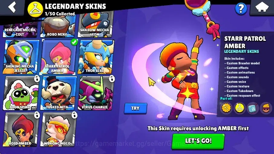 Brawl Stars Accounts 2688 Trophy|32 Brawlers 5 Max,1 Legend [Pierce] 3  image 9