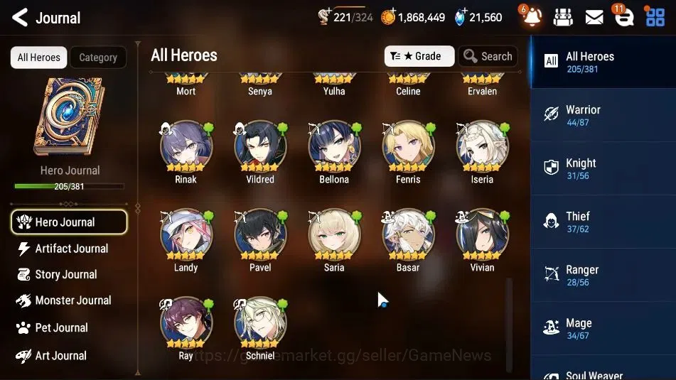 Epic Seven Accounts GLOBAL Unverif|NewEra|20 ML(School Nurse Yulha,Rhi image 11