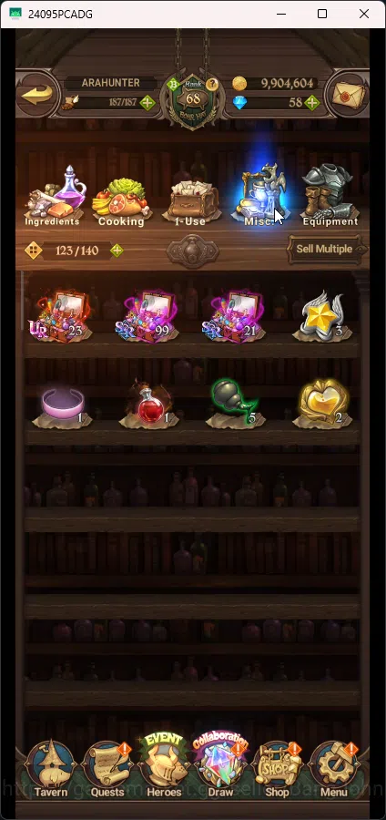 The Seven Deadly Sins: Grand Cross Accounts Global | 2,216M CC | 3 UR Merlin&Esca 2/6 , Esca I image 12