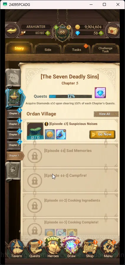 The Seven Deadly Sins: Grand Cross Accounts Global | 2,216M CC | 3 UR Merlin&Esca 2/6 , Esca I image 15