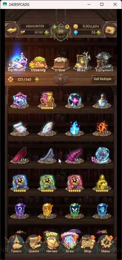 The Seven Deadly Sins: Grand Cross Accounts Global | 2,216M CC | 3 UR Merlin&Esca 2/6 , Esca I image 9