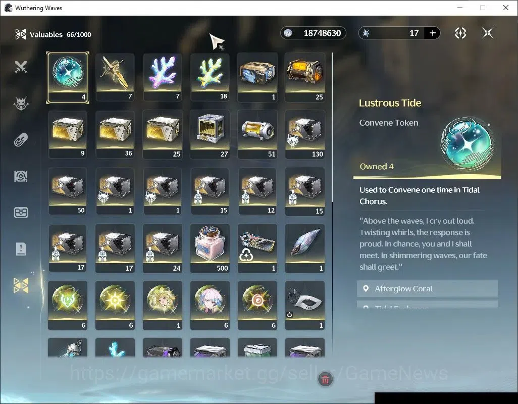 Wuthering Waves Accounts Others EU|UL 50|2 Limited|(lucy R6,Rebecca)+Sign +3(Standard)|DB level 30|Male MC|Log 11