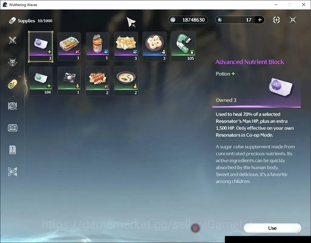 Wuthering Waves Accounts Others EU|UL 50|2 Limited|(lucy R6,Rebecca)+Sign +3(Standard)|DB level 30|Male MC|Log 7