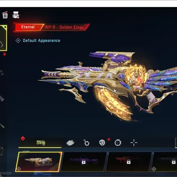 Blood Strike Accounts Rare Skin ASIA|1 ETERNAL: INP-9-Golden Elegy|1 AOT: M4A1-Battle of Faith|1 ULTRA Galil-Knight|4