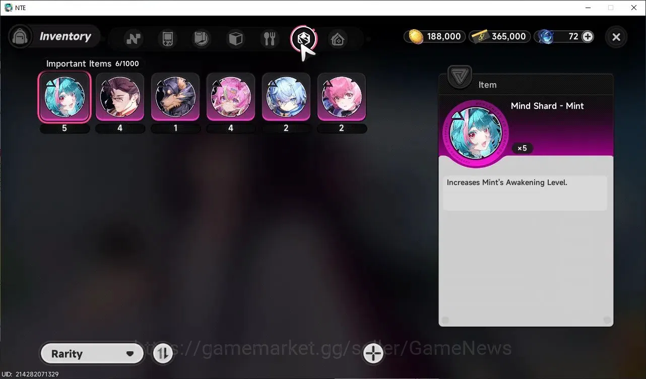 Neverness to Everness Accounts Global EU|HL 3|3 S Class|1 Limited (Shinku) +(Hathor,Jiuyuan)+2 Selector ON|Overcast 11