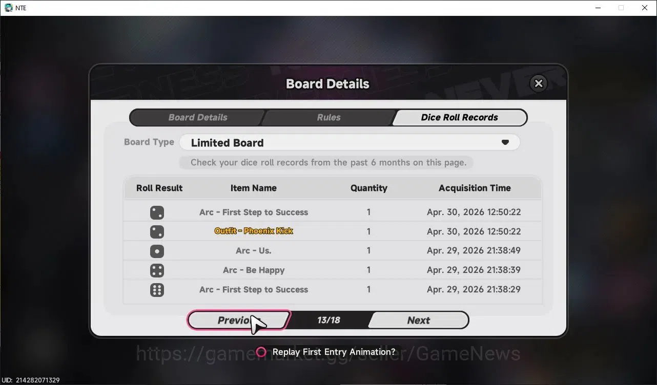 Neverness to Everness Accounts Global EU|HL 3|3 S Class|1 Limited (Shinku) +(Hathor,Jiuyuan)+2 Selector ON|Overcast 7
