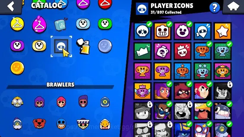 Brawl Stars Accounts 1012 Trophy|17 Brawlers 3 Max Lvl [Bo,Edgar,Shelly]|1 Epic Skins [Super Ranger Brock Black]|CN ON|Take 14