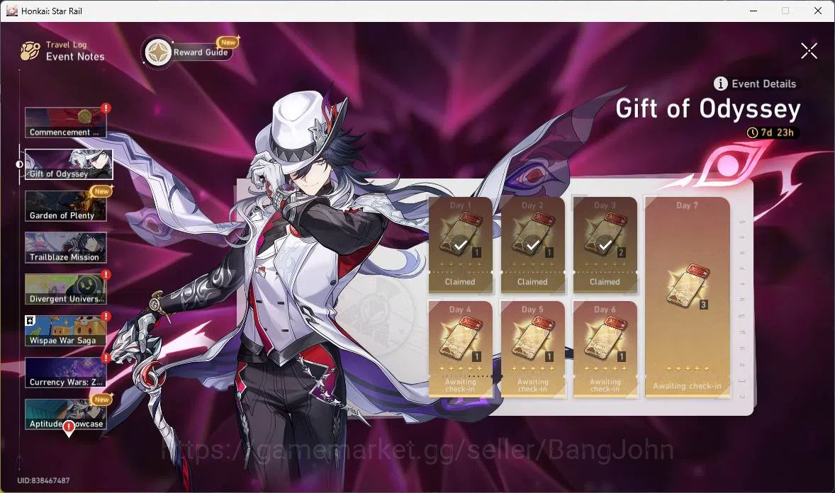 Honkai Star Rail Accounts ASIA|TL 50|5 Limit|Castorice, Robin, Tribbie+sign, image 3