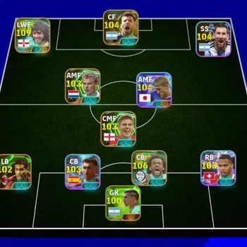 eFootball Accounts Legends & Iconic Players ovr 3204 • epic george new • limit 2