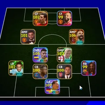 eFootball Accounts Legends & Iconic Players Android|BigTime M.Salah,R.van Nistelrooij|Epic Paul Scholes,Martin