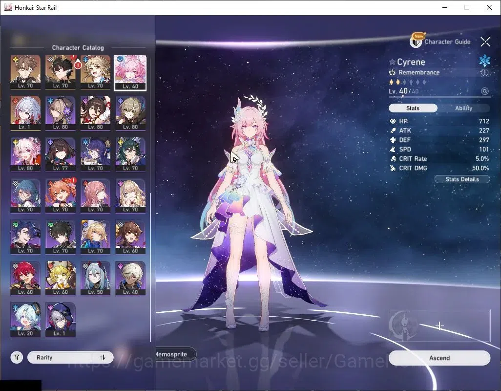 Honkai Star Rail Accounts Asia|TL 70|21 Limited|(Acheron,Silver Wolf,Sparkle image 5